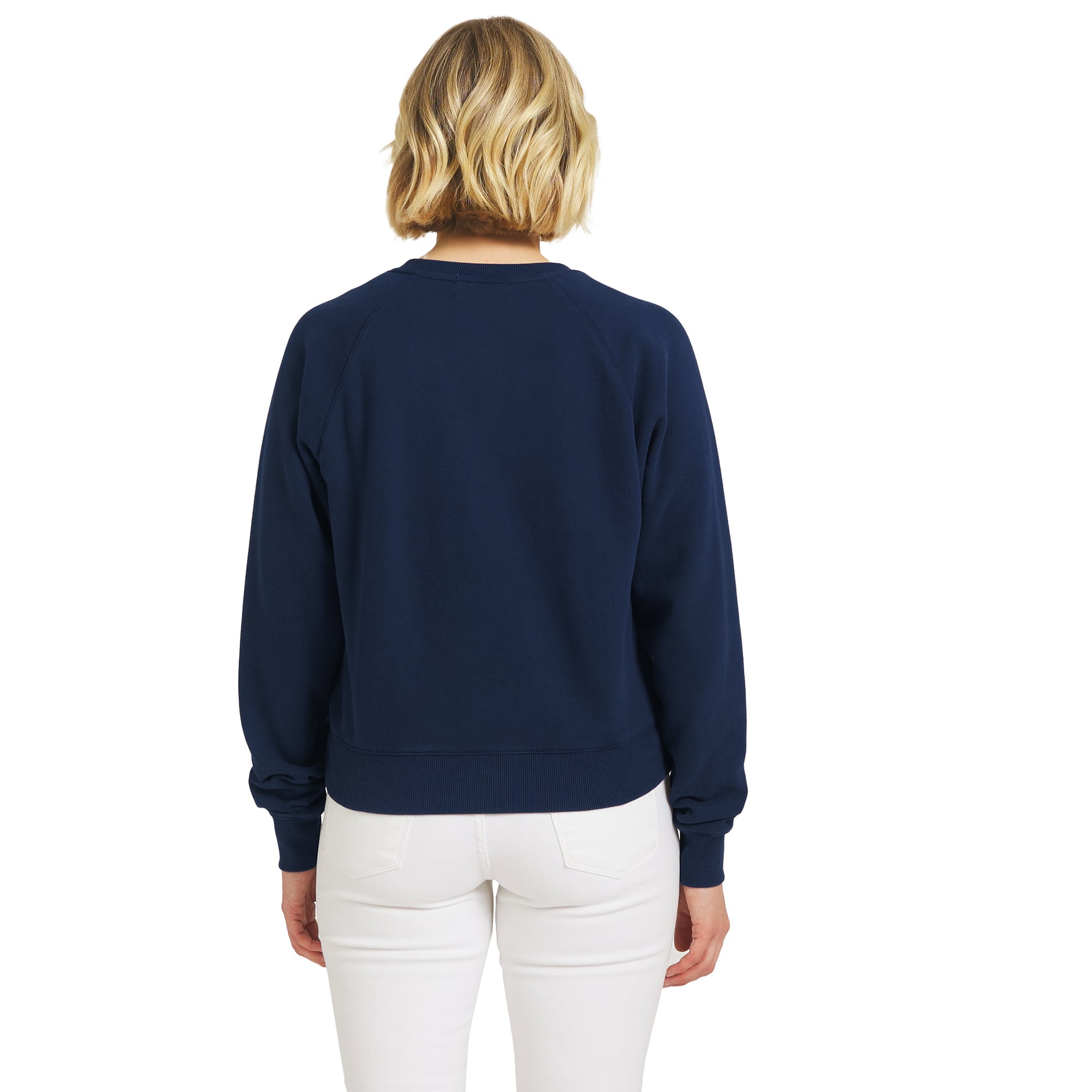 Gilet cardigan chiné bleu marine Denver Broncos pour femme de la marque WEAR by Erin Andrews