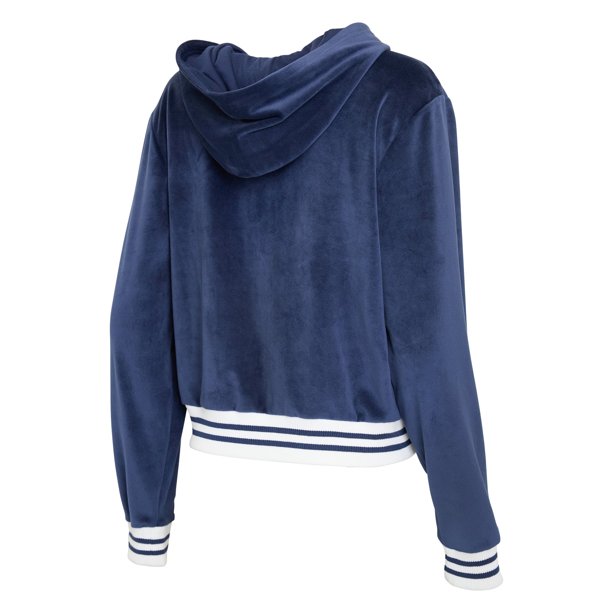Survêtement en velours bleu marine Denver Broncos pour femmes de la marque WEAR by Erin Andrews