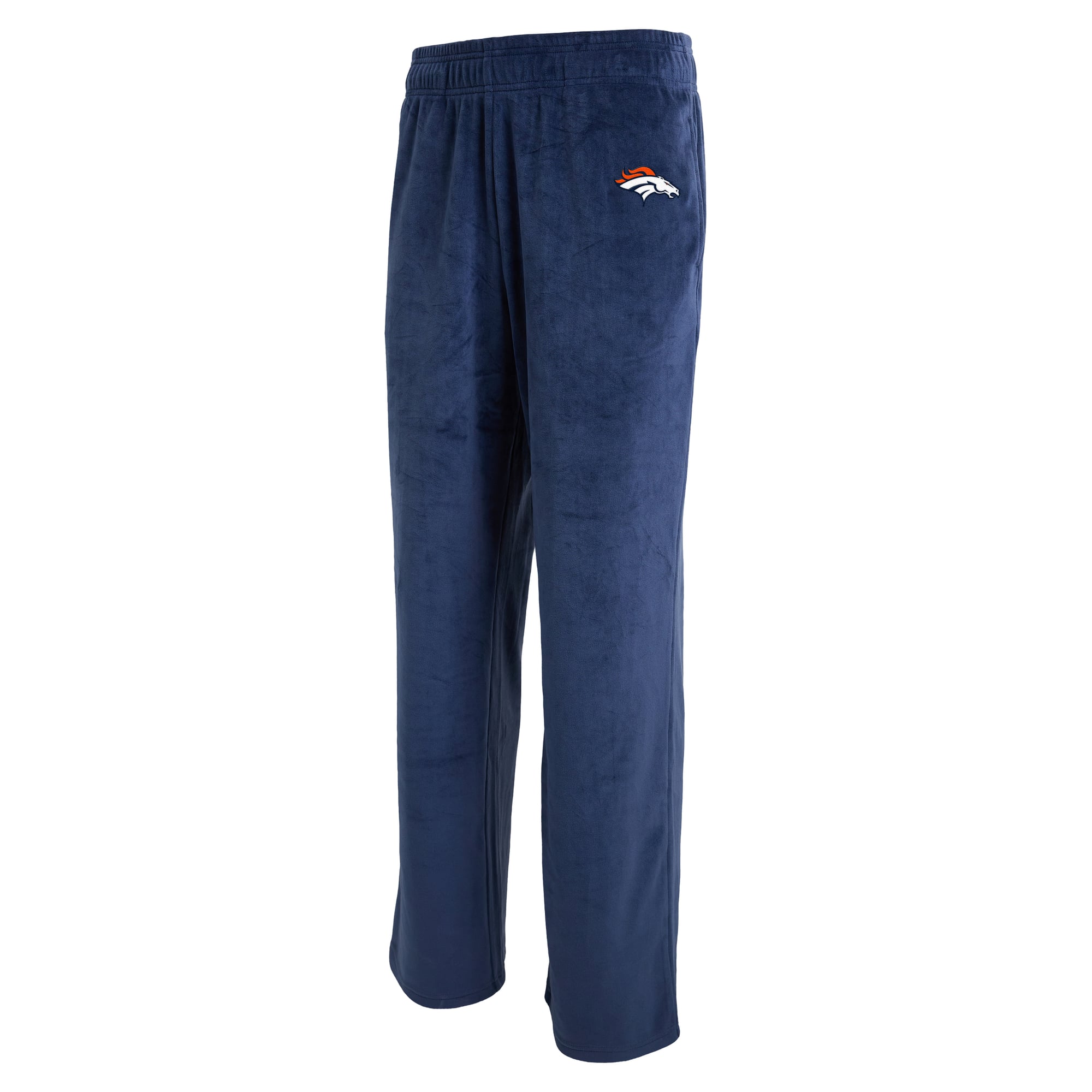 Survêtement en velours bleu marine Denver Broncos pour femmes de la marque WEAR by Erin Andrews