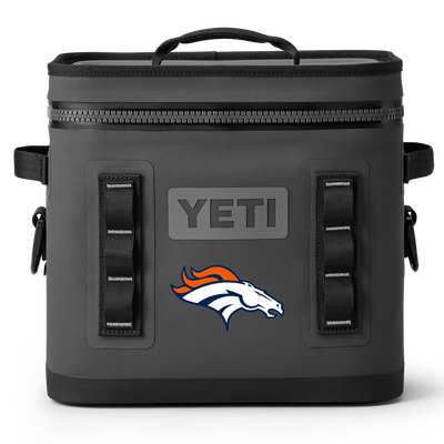  Denver Broncos YETI Hopper Flip 12L Soft Cooler - Charcoal