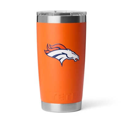 Denver Broncos YETI 20oz. Fandom Rambler Tumbler