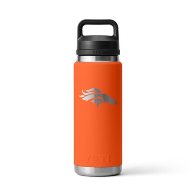 Denver Broncos YETI 26oz. Rambler Chug Water Bottle