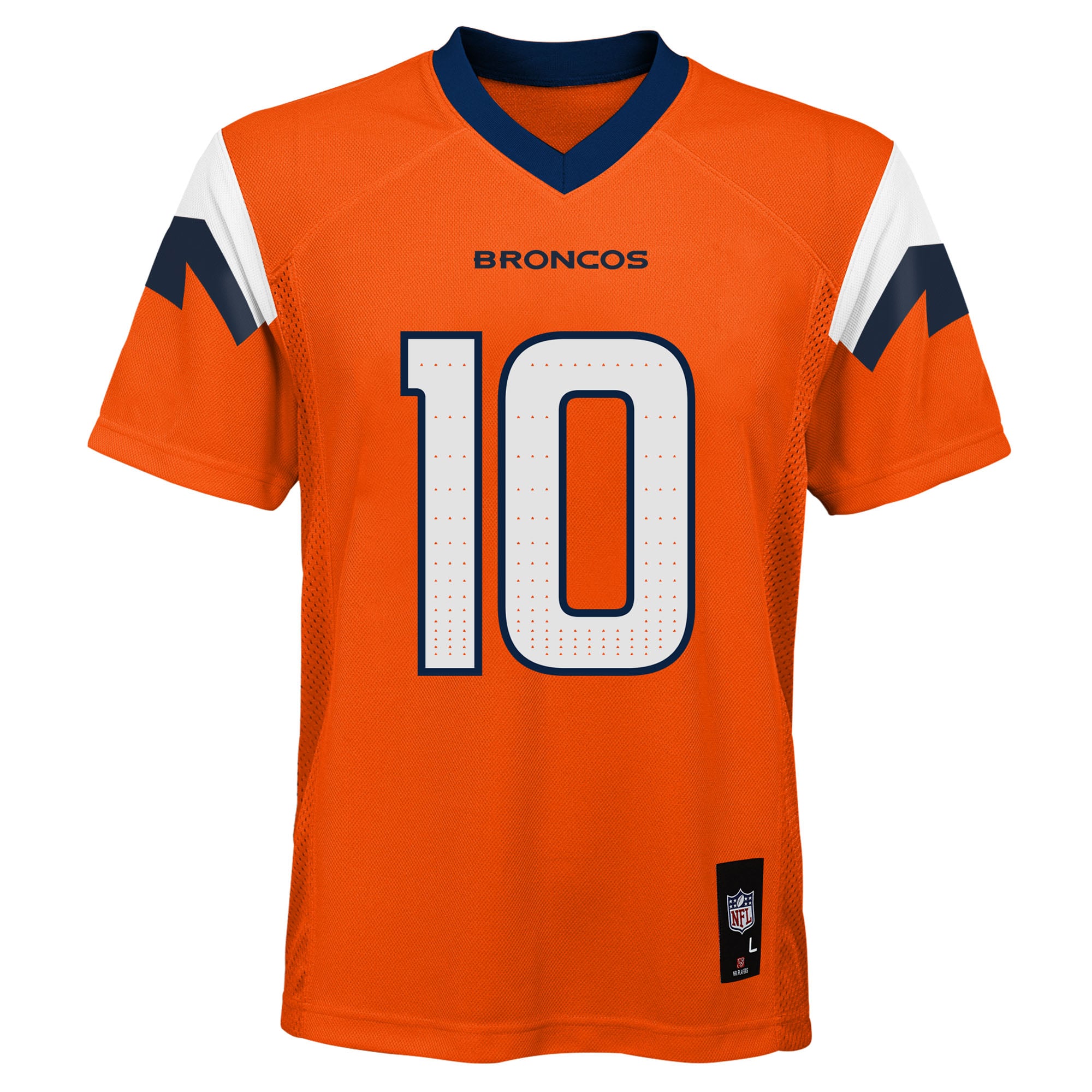 Maillot réplique orange des Broncos de Denver pour jeunes Bo Nix