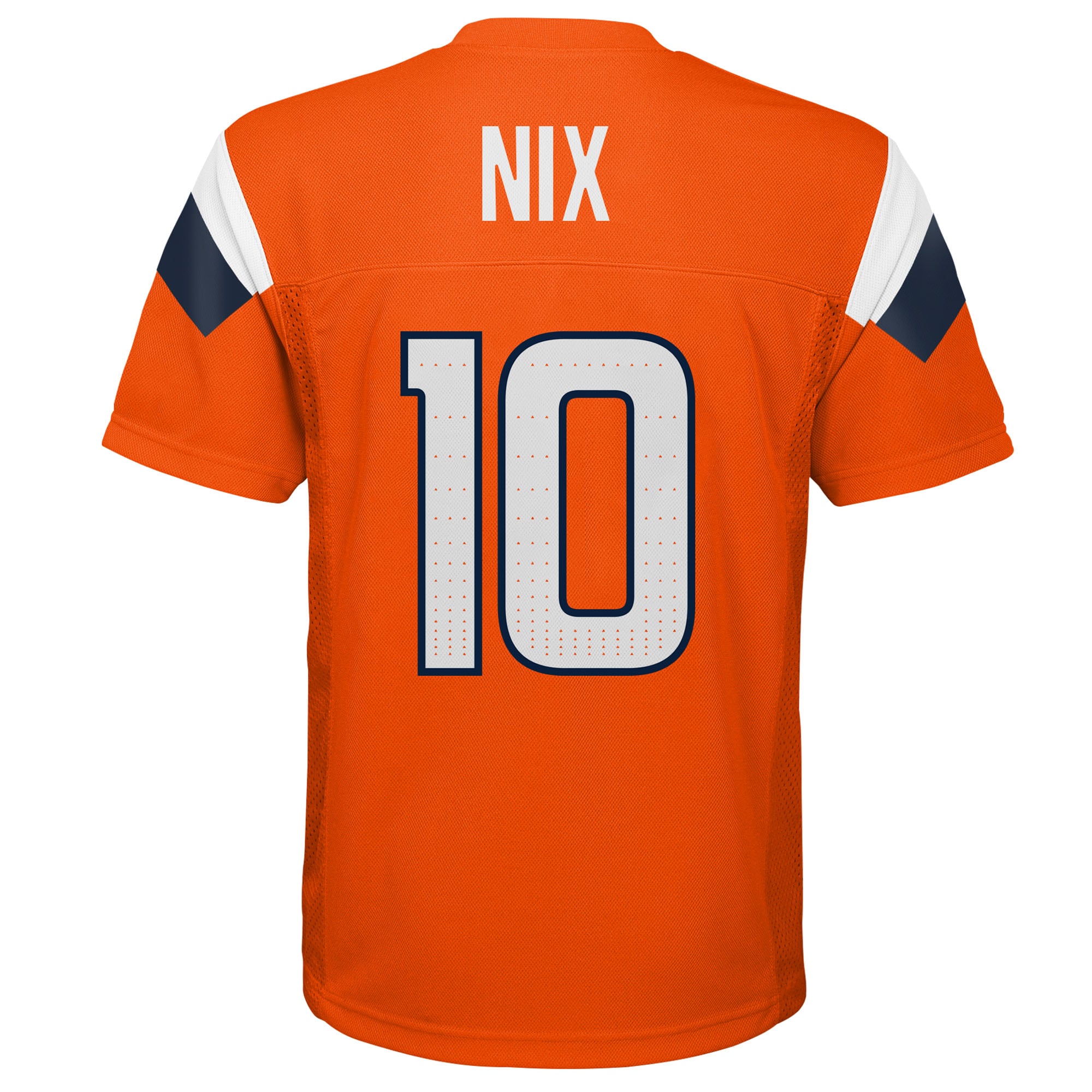 Maillot réplique orange des Broncos de Denver pour jeunes Bo Nix