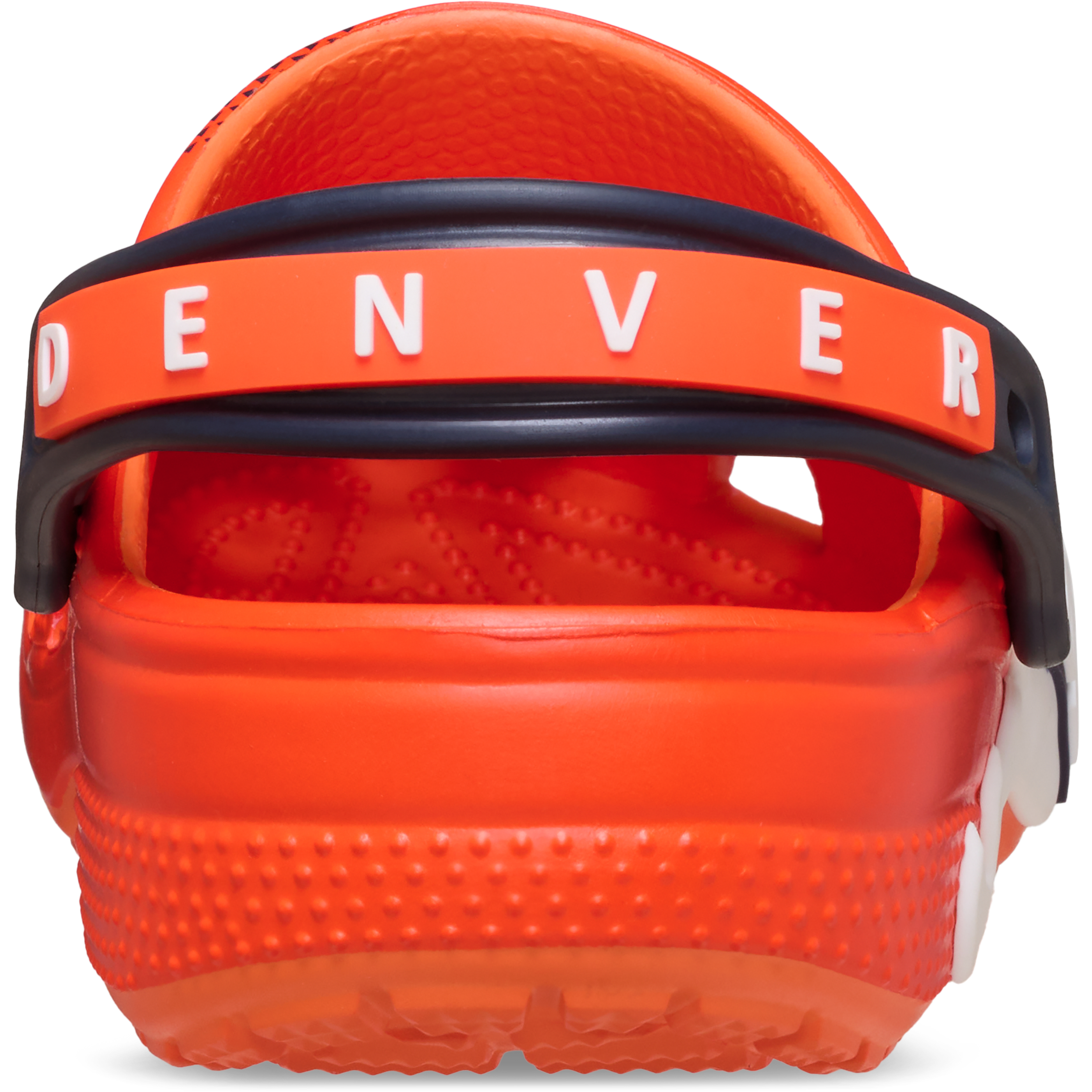 Sabots classiques Crocs orange Denver Broncos pour enfants