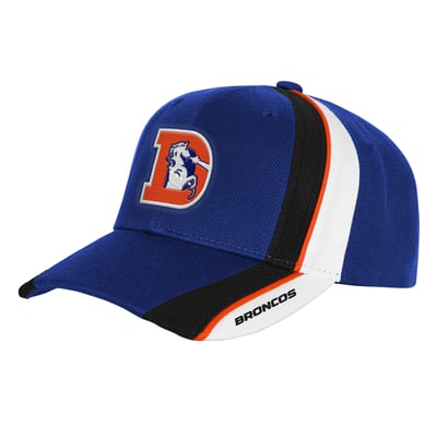 Denver Broncos Mitchell & Ness Youth Club Downforce Pro Crown Snapback Hat - Royal
