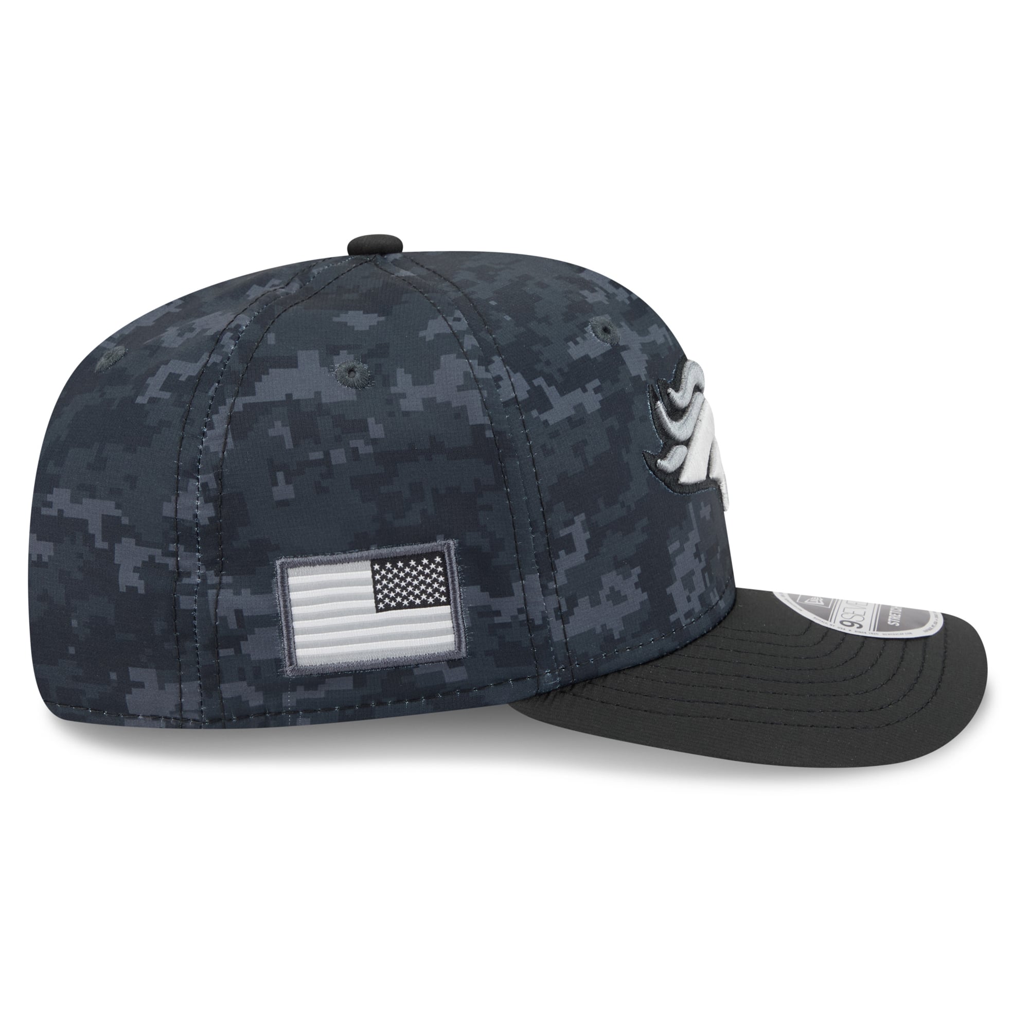 Casquette ajustable New Era noire Denver Broncos 2026 Salute To Service 9SEVENTY pour jeunes