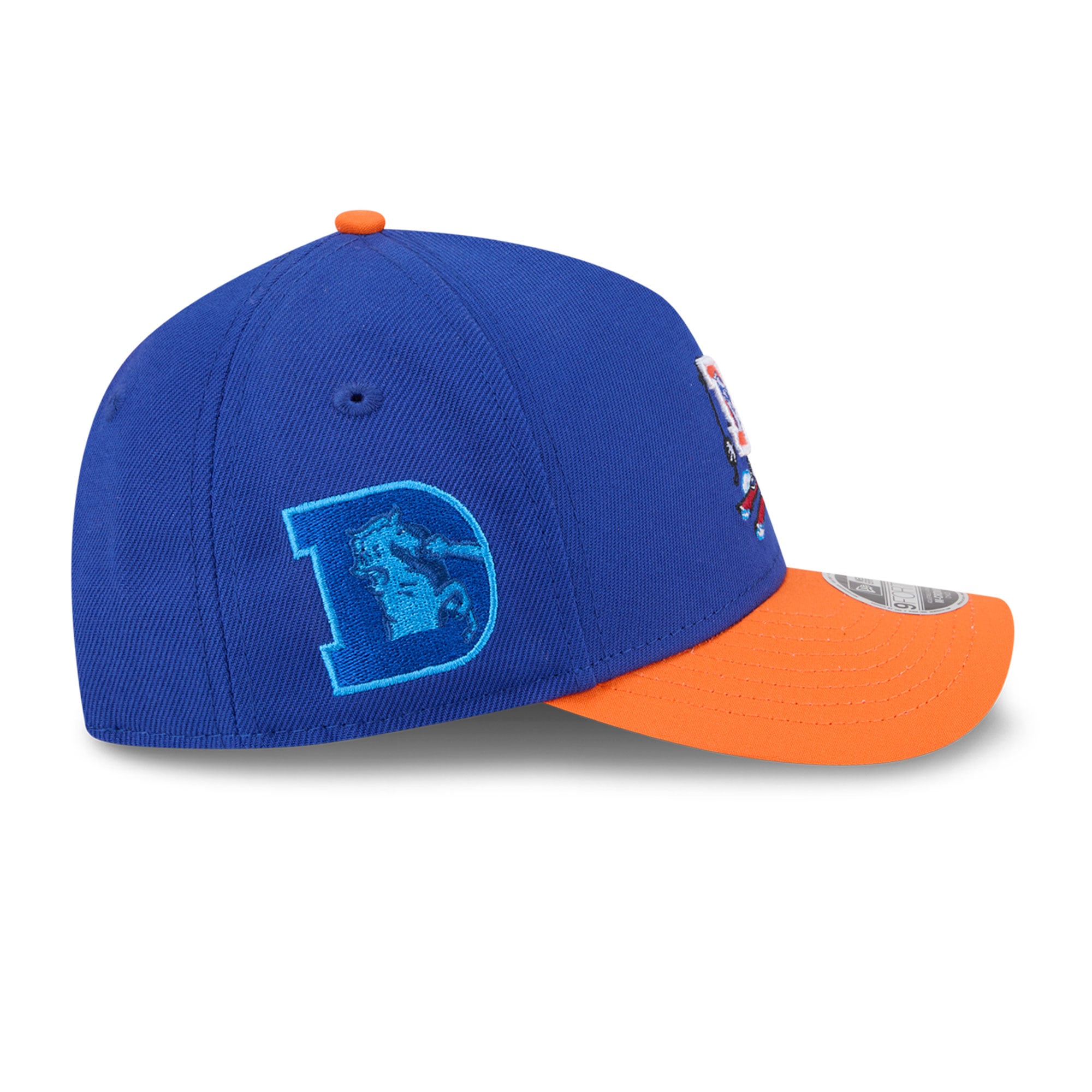 Casquette ajustable New Era bleue Denver Broncos 9FORTY pour jeunes