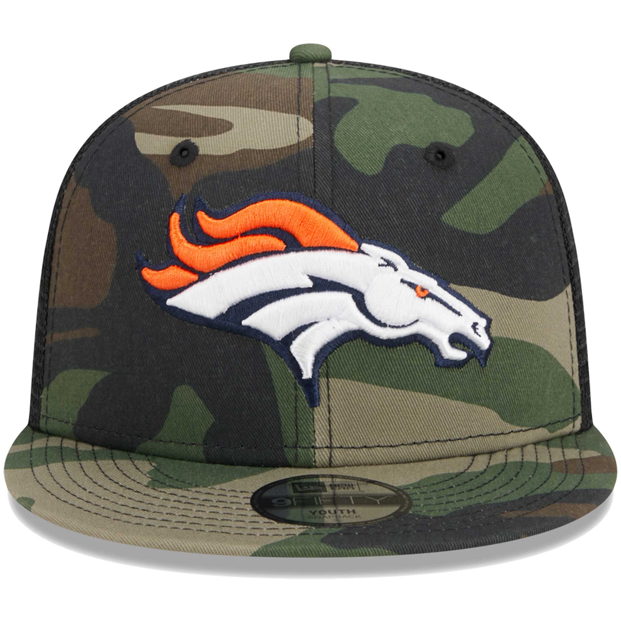 Casquette Snapback 9FIFTY Camo Denver Broncos Main New Era pour jeune
