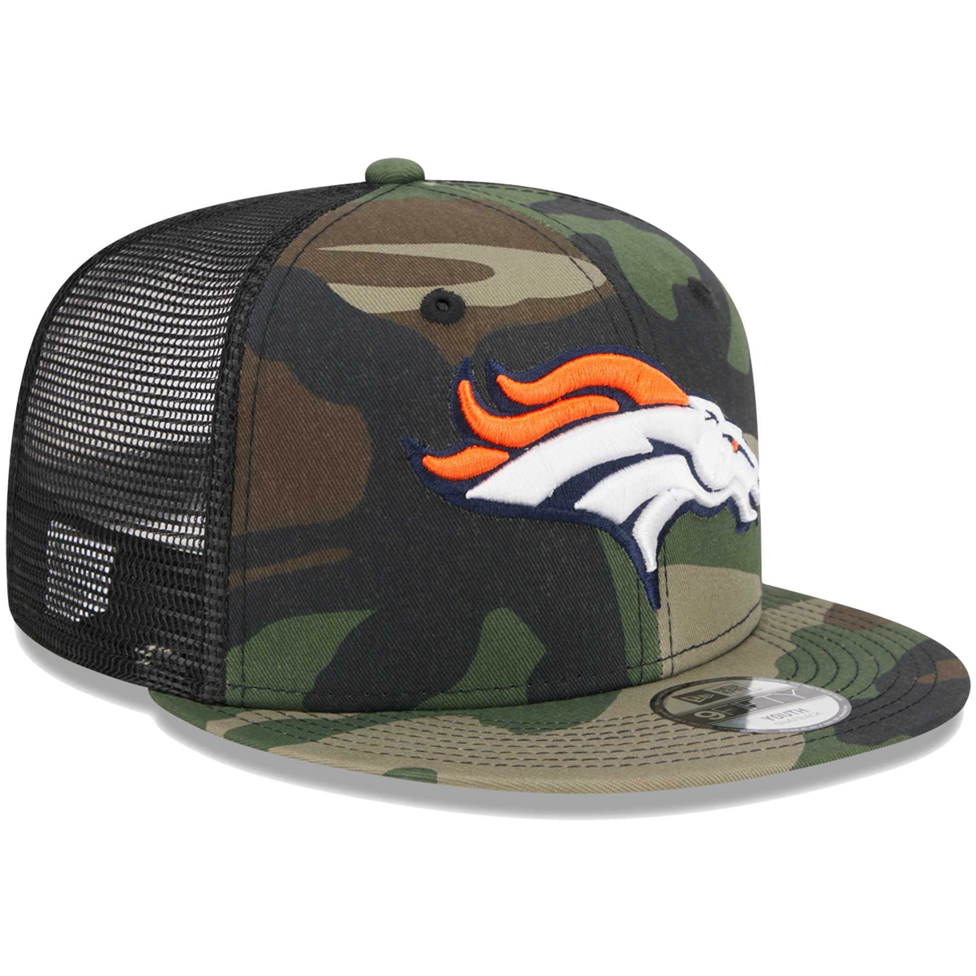 Casquette Snapback 9FIFTY Camo Denver Broncos Main New Era pour jeune