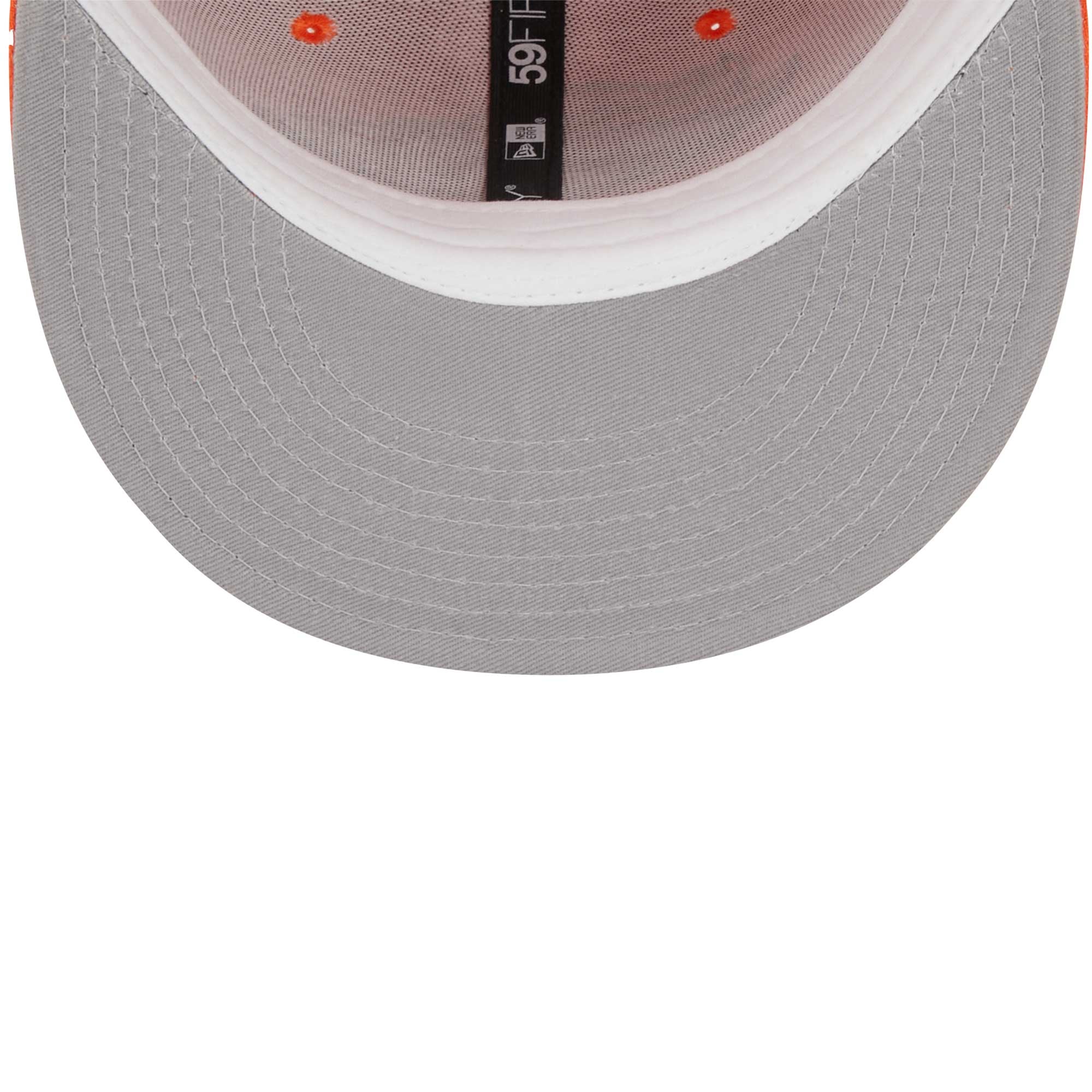 Casquette ajustée 59FIFTY Main des Broncos de Denver New Era orange pour jeune