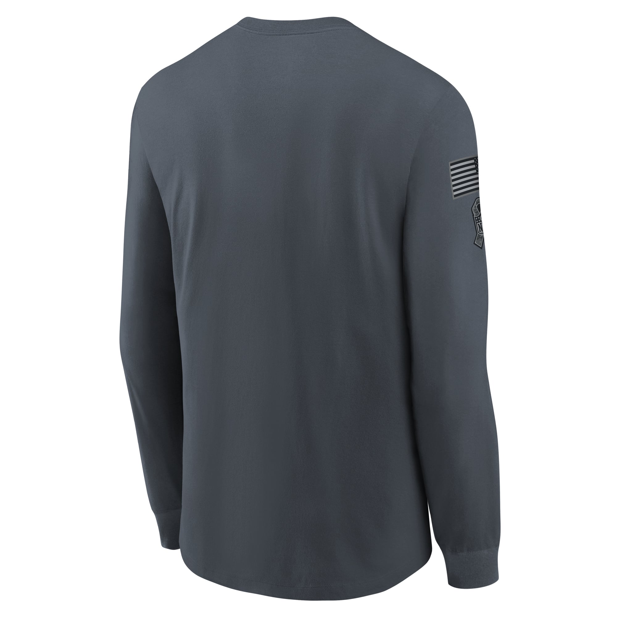 T-shirt à manches longues Nike gris Denver Broncos 2026 Salute to Service pour jeunes