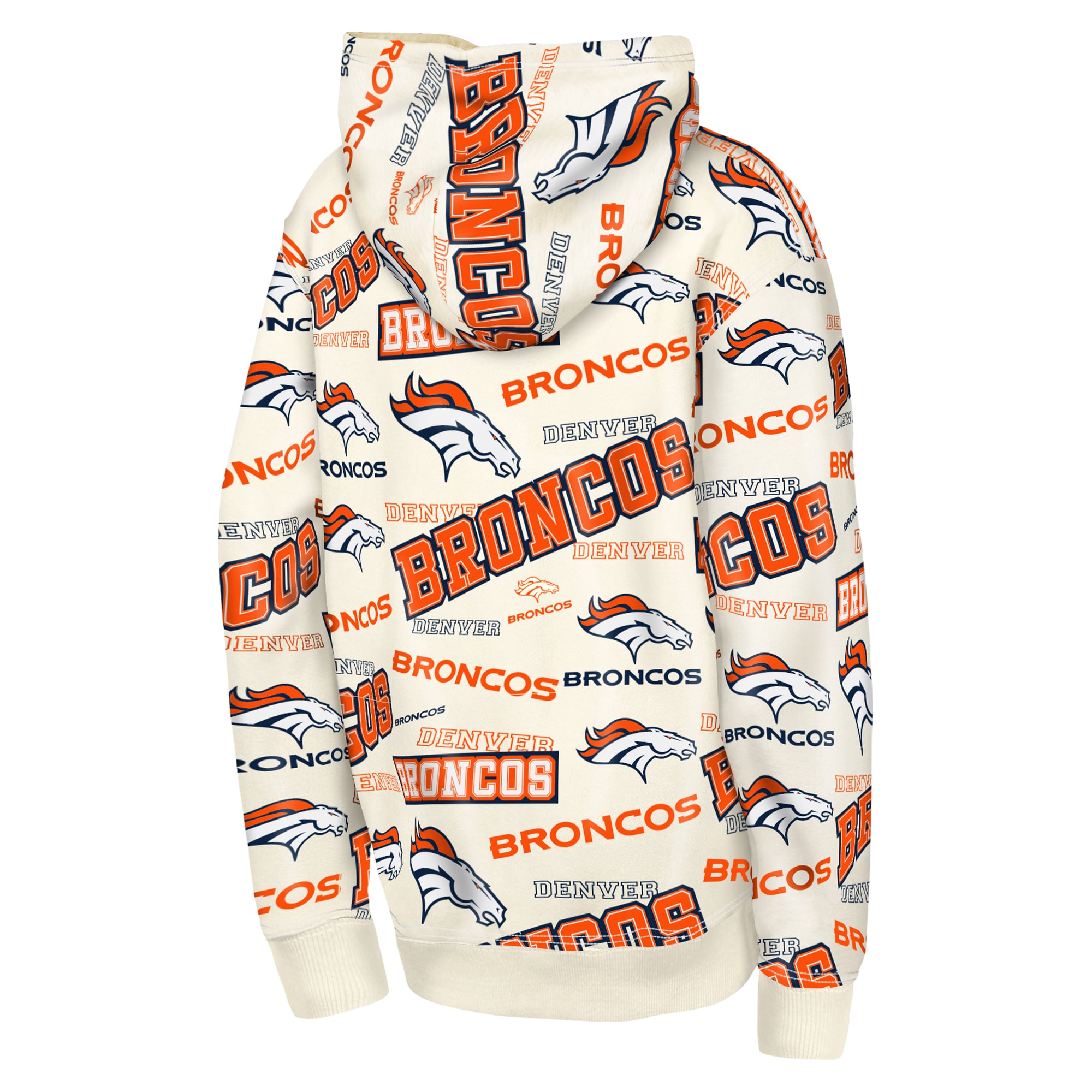 Sweat à capuche Youth Outerstuff Cream Denver Broncos Shake & Bake