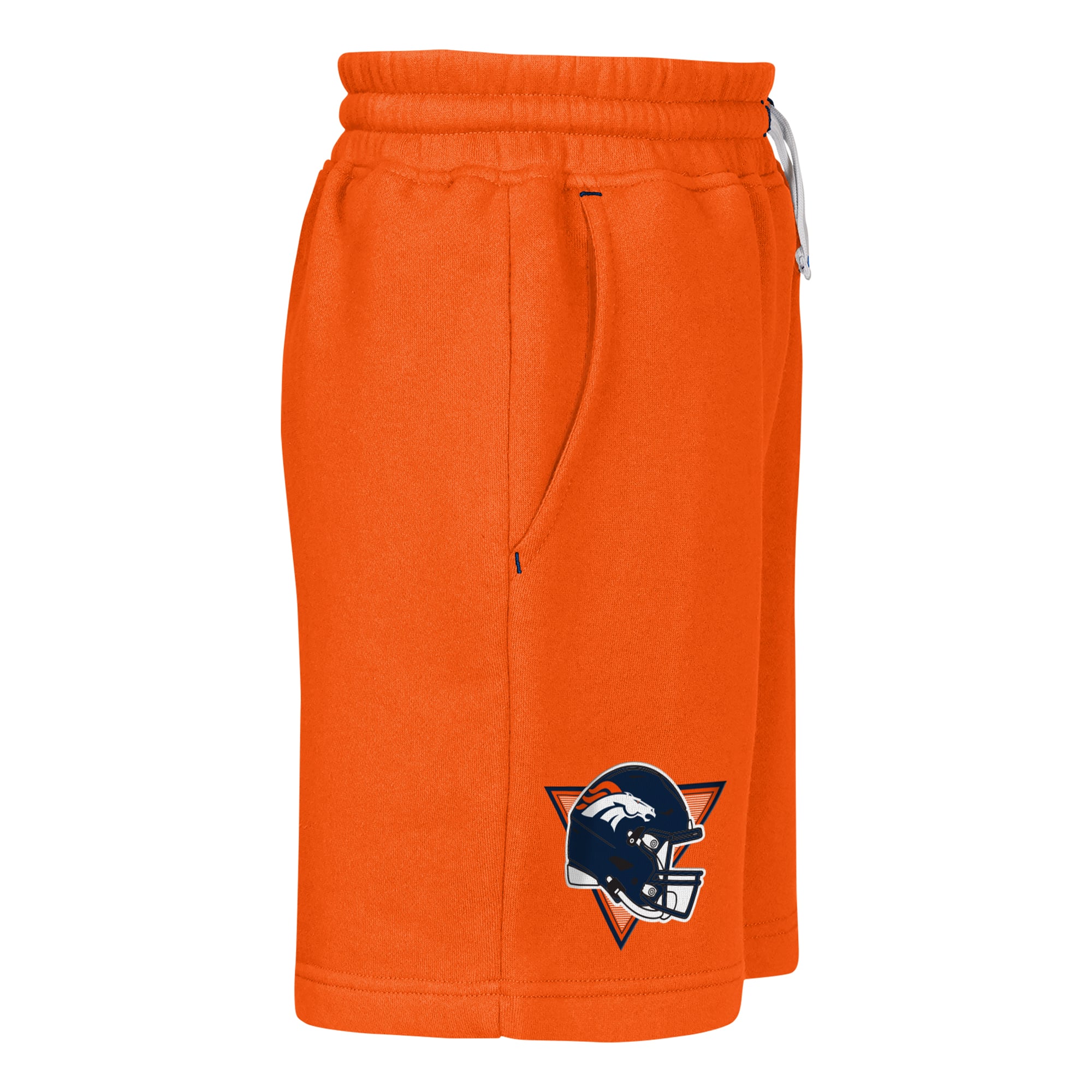 Youth Outerstuff Orange Denver Broncos Audible Fleece Shorts