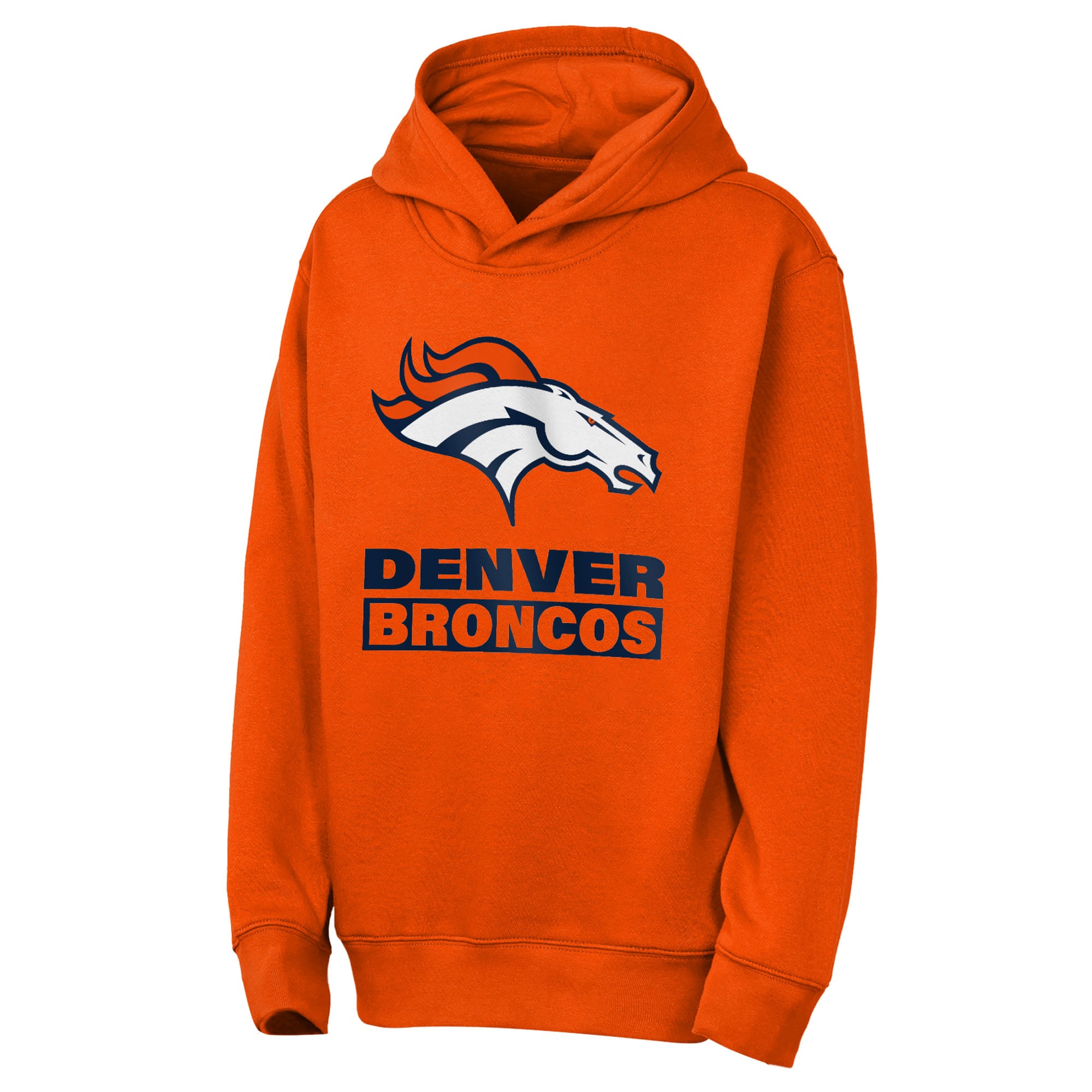 Sweat à capuche orange Denver Broncos Back to Basics pour jeunes Outerstuff