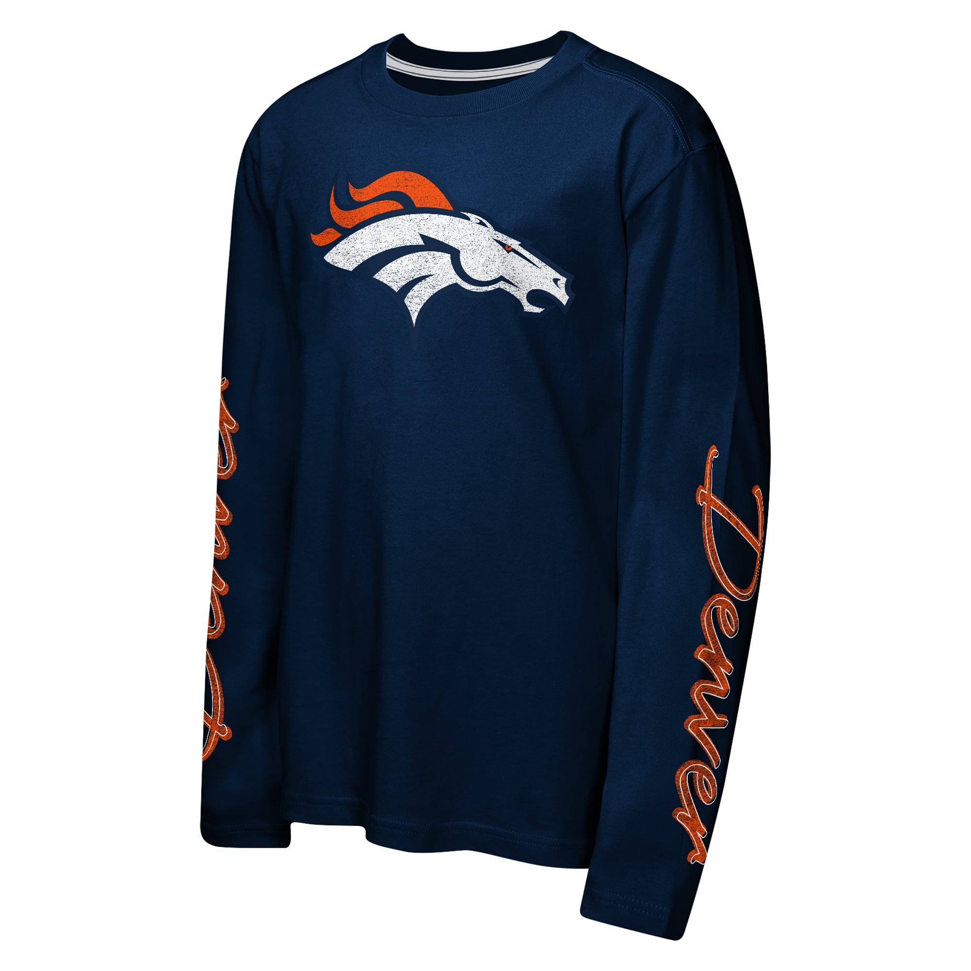 Youth Outerstuff Orange Denver Broncos Motion Combo Set