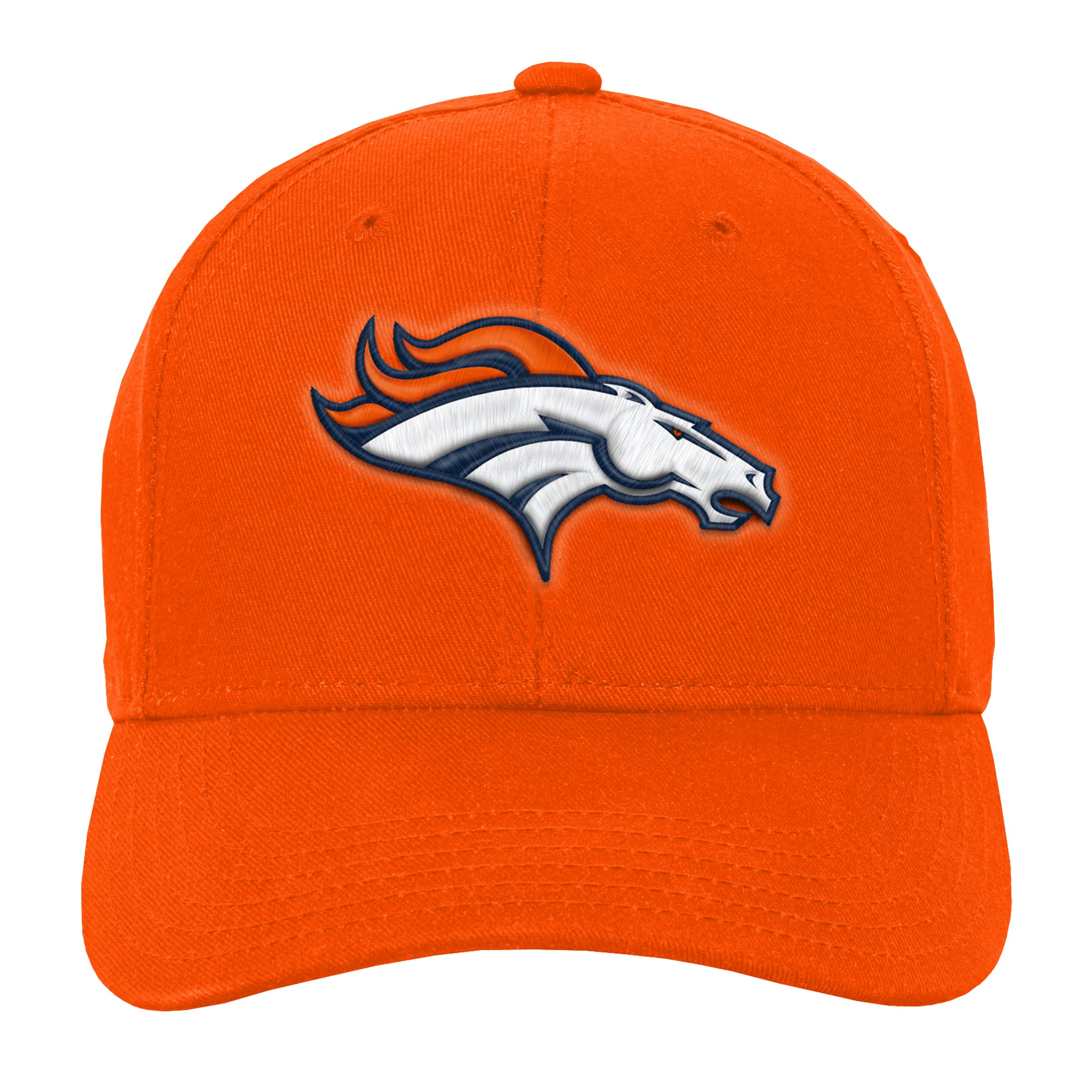 Casquette à visière plate pré-courbée Outerstuff orange Denver Broncos pour jeunes