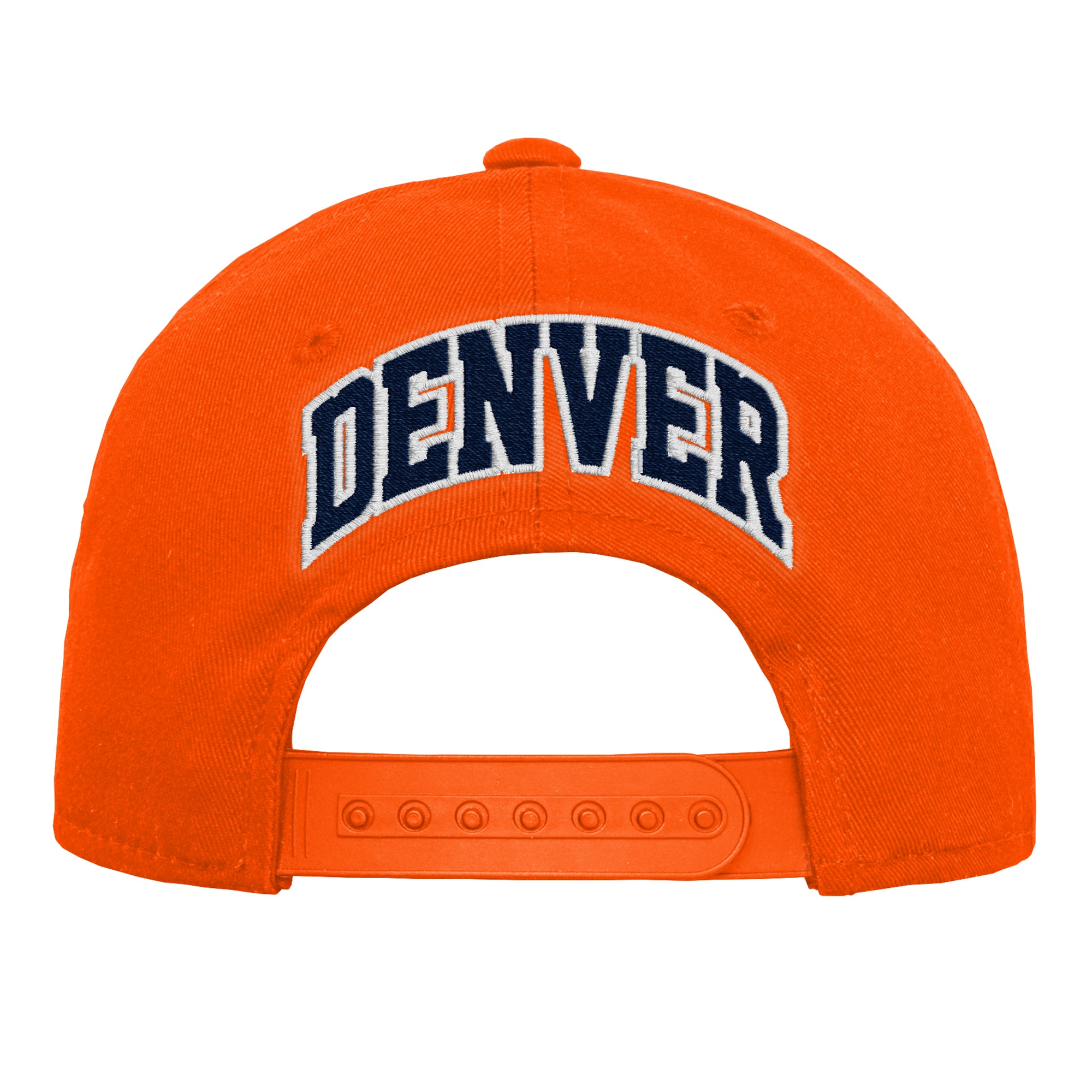 Casquette à visière plate pré-courbée Outerstuff orange Denver Broncos pour jeunes