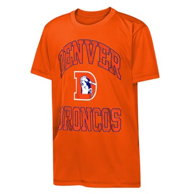  Denver Broncos Outerstuff Youth Retro Collection Swat T-Shirt - Orange