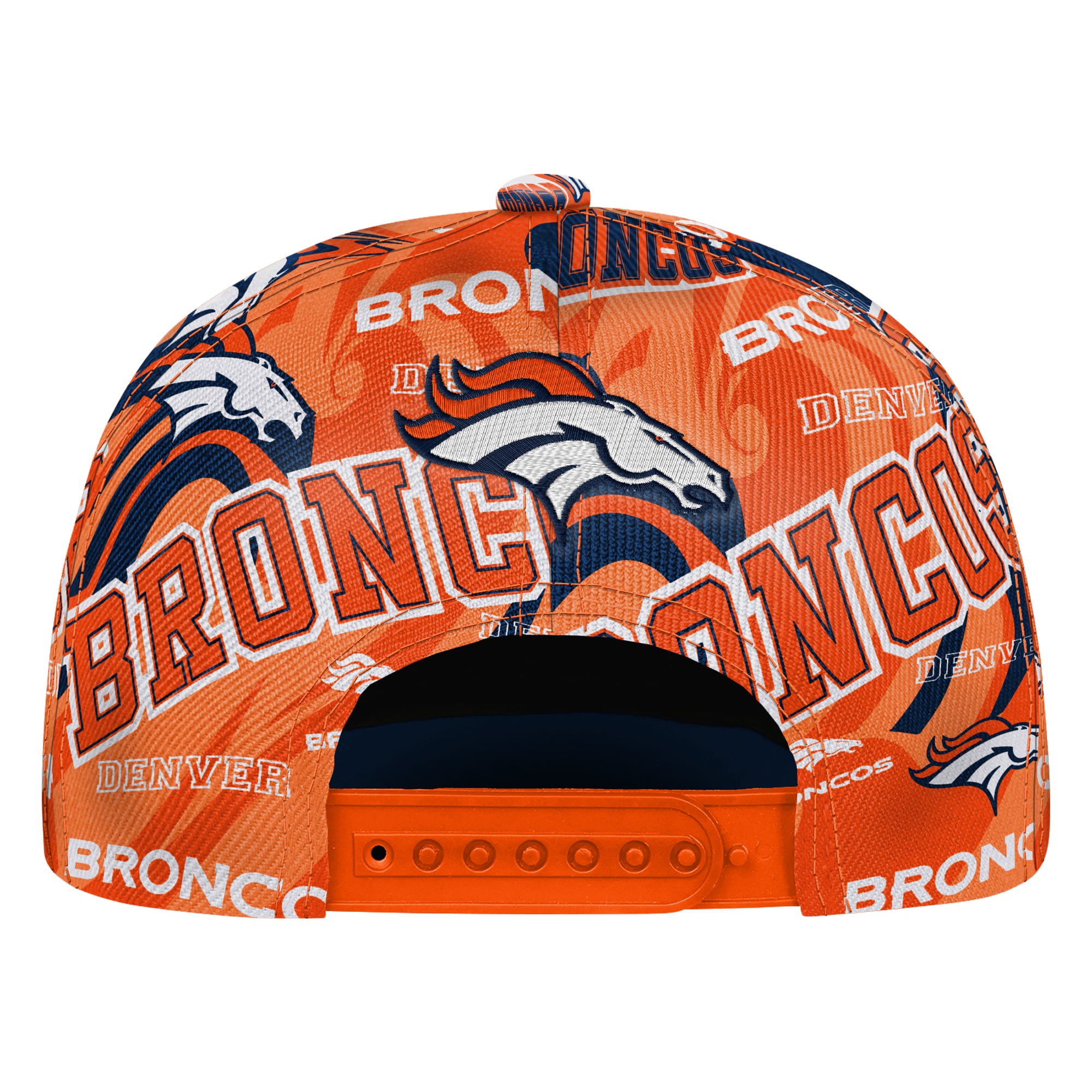 Youth Outerstuff Orange Denver Broncos Shift Adjustable Hat
