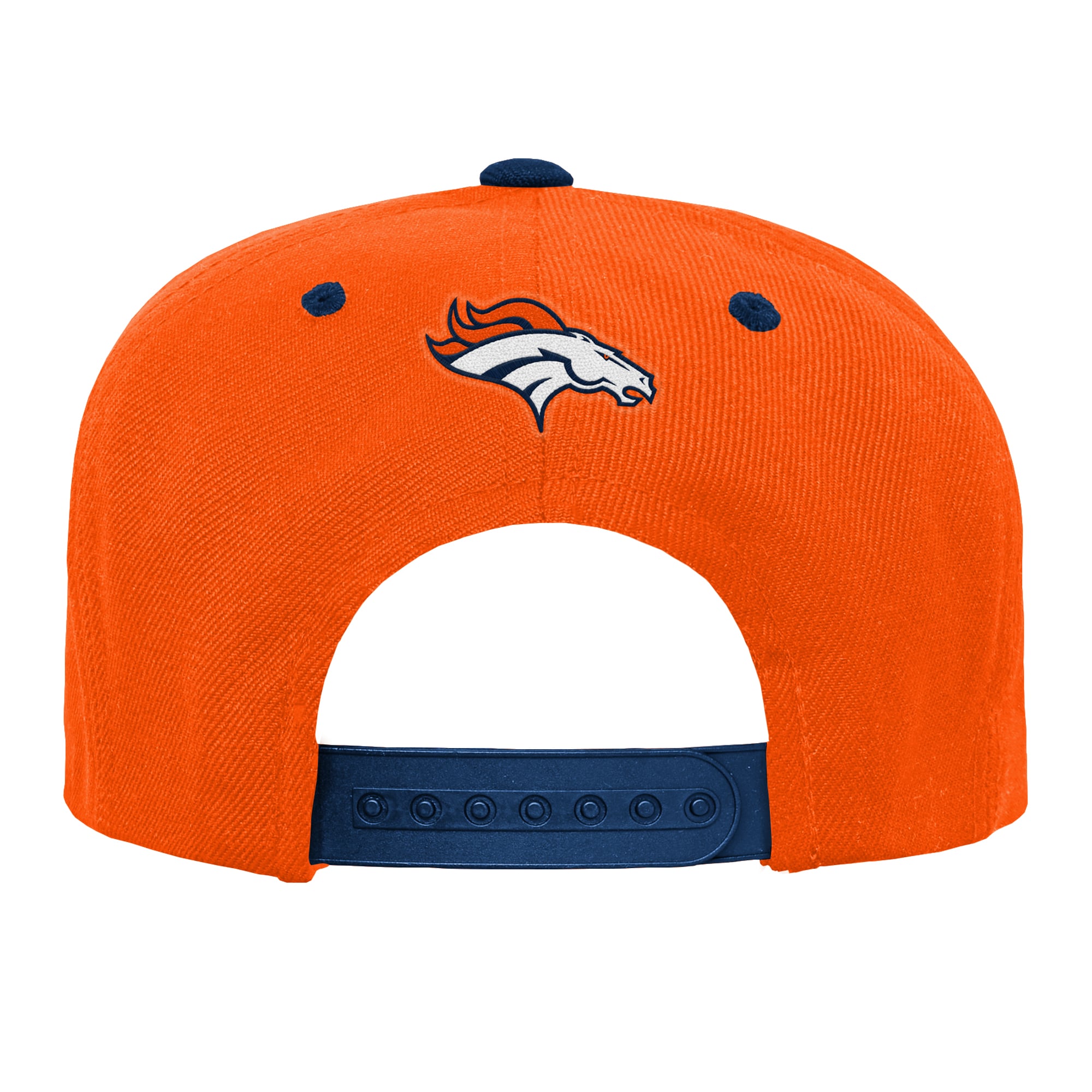 Casquette snapback orange/marine Denver Broncos pour jeunes
