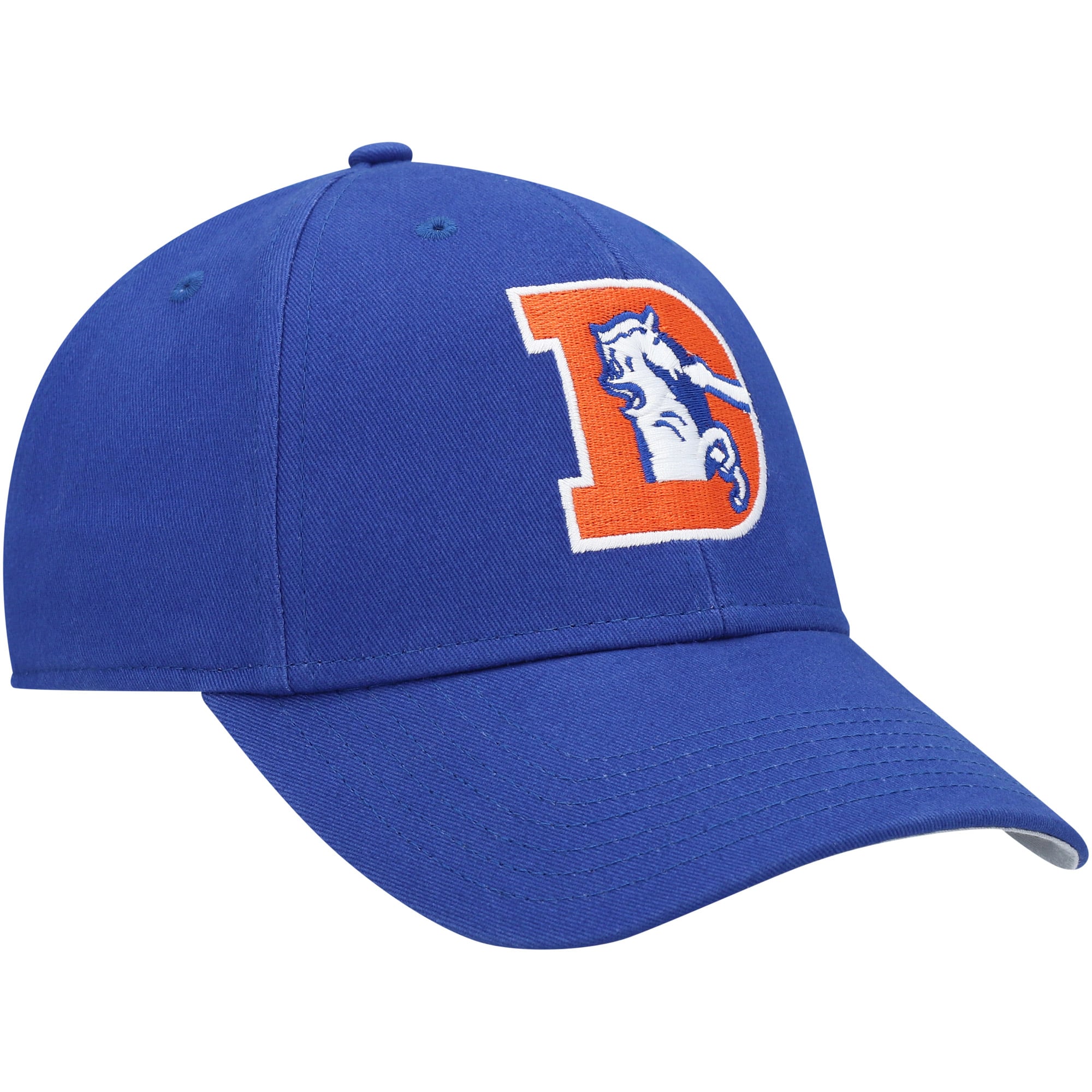 Youth Royal Denver Broncos Basic MVP Adjustable Hat