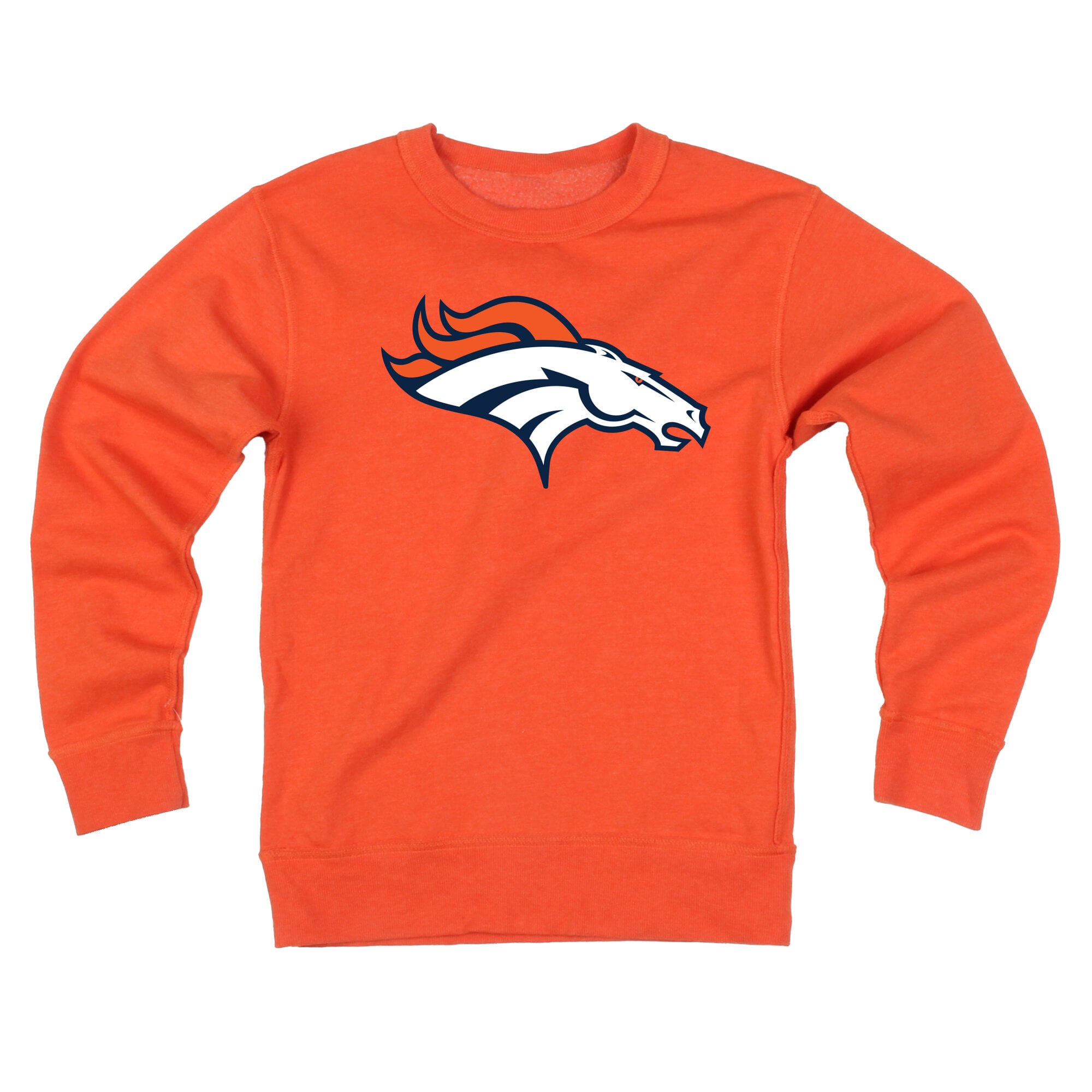 Sweat-shirt réversible en polaire orange Denver Broncos pour jeunes Wes & Willy