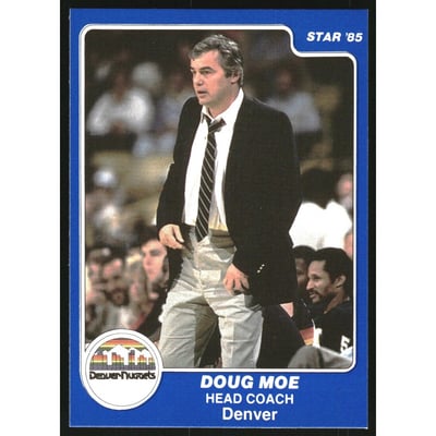 1985 Star Coaches #6 Doug Moe