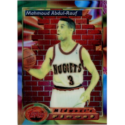 1993-94 Finest Refractors #114 Mahmoud Abdul-Rauf MF