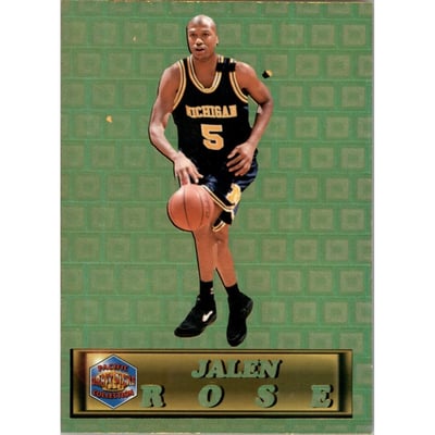 1994 Pacific Prisms Gold #52 Jalen Rose