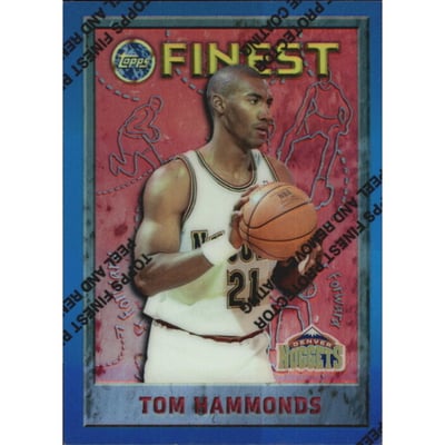 1995-96 Finest Refractors #143 Tom Hammonds