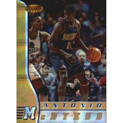 1996-97 Bowman's Best Atomic Refractors #43 Antonio McDyess