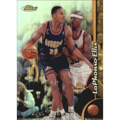 1998-99 Finest No Protectors Refractors #82 LaPhonso Ellis