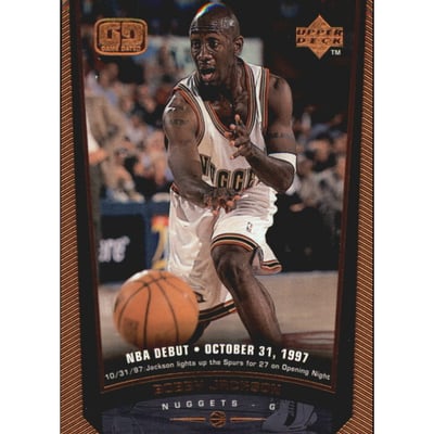 1998-99 Upper Deck Bronze #42 Bobby Jackson