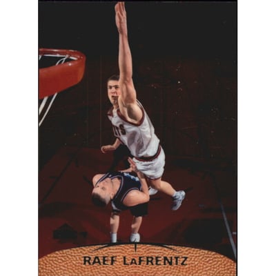 1999-00 Stadium Club One of a Kind #58 Raef LaFrentz