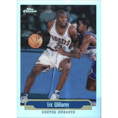 1999-00 Topps Chrome Refractors #16 Eric Williams