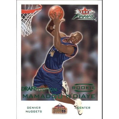 2000-01 Fleer Focus Draft Position #182 Mamadou N'Diaye/100