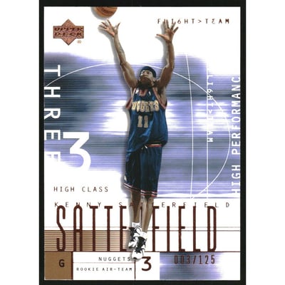 2001-02 Upper Deck Flight Team Copper #100 Kenny Satterfield