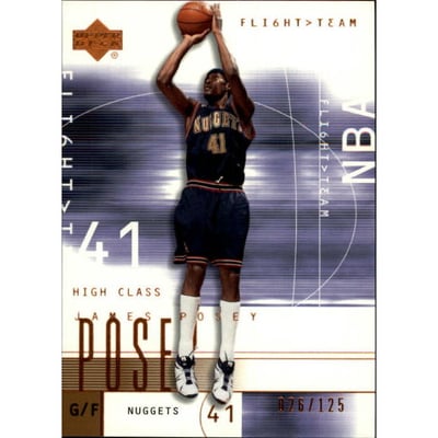 2001-02 Upper Deck Flight Team Copper #16 James Posey