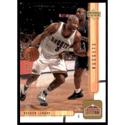 2001-02 Upper Deck UDX #42 Voshon Lenard