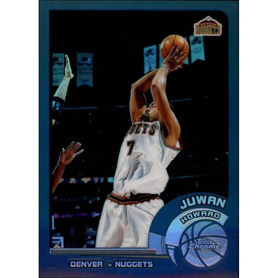2002-03 Topps Chrome Refractors #50 Juwan Howard