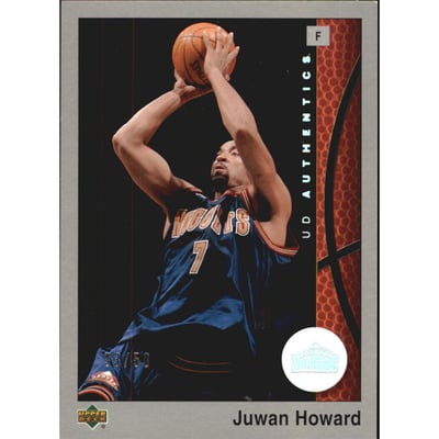 2002-03 UD Authentics Rainbow #19 Juwan Howard