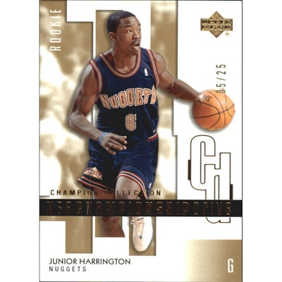 2002-03 Upper Deck Championship Drive Parallel #148 Junior Harrington