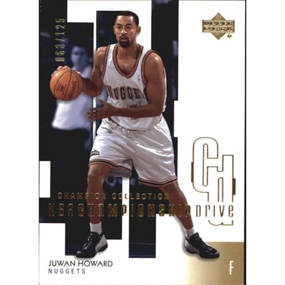 2002-03 Upper Deck Championship Drive Parallel #21 Juwan Howard