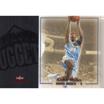 2003-04 Fleer Patchworks Ruby #16 Andre Miller
