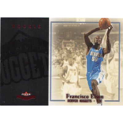 2003-04 Fleer Patchworks Ruby #98 Francisco Elson