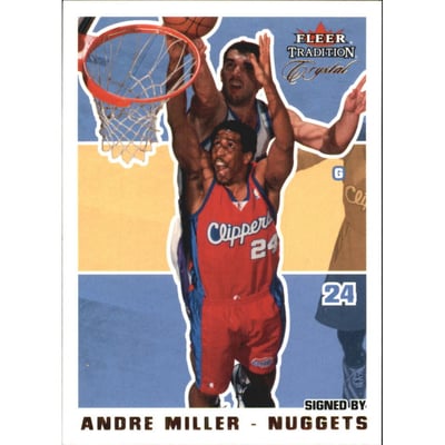 2003-04 Fleer Tradition Crystal #61 Andre Miller