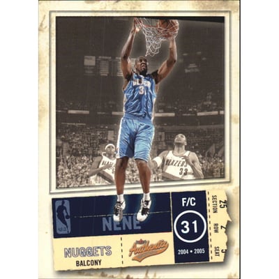 2004-05 Fleer Authentix Parallel 75 #46 Nene
