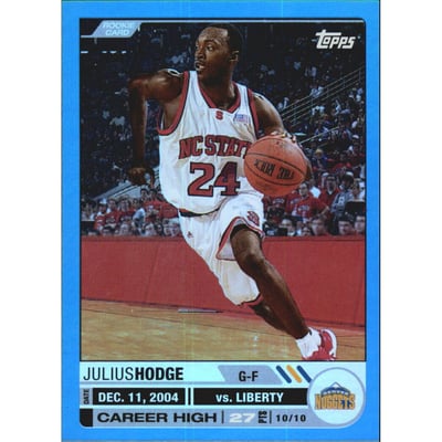 2005-06 Topps Big Game 33 #119 Julius Hodge