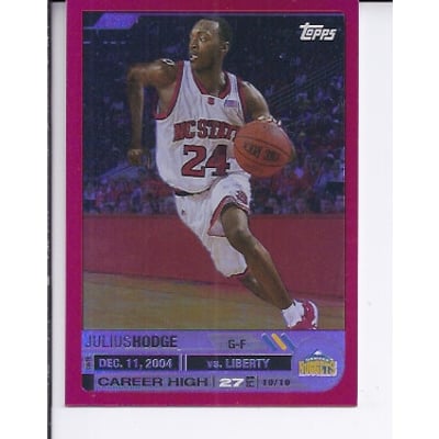 2005-06 Topps Big Game 99 #119 Julius Hodge